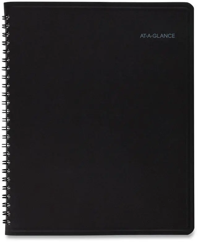 Main image of At-A-Glance QuickNotes Monthly Planner 8.75x7 Black 2026 760805