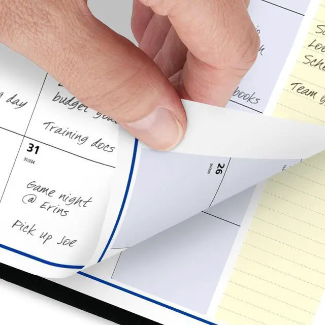 Alt view image 3 of 7 - At-A-Glance QuickNotes Monthly Planner 8.75x7 Black 2026 760805