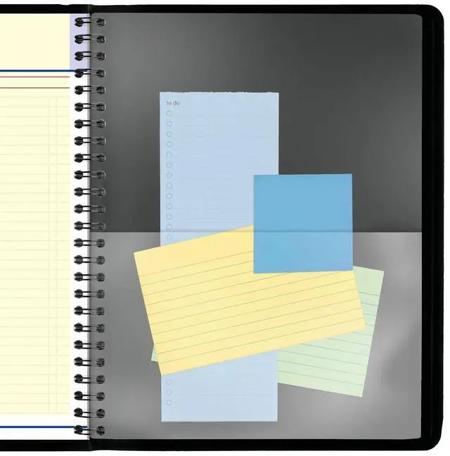 Alt view image 7 of 7 - At-A-Glance QuickNotes Monthly Planner 8.75x7 Black 2026 760805