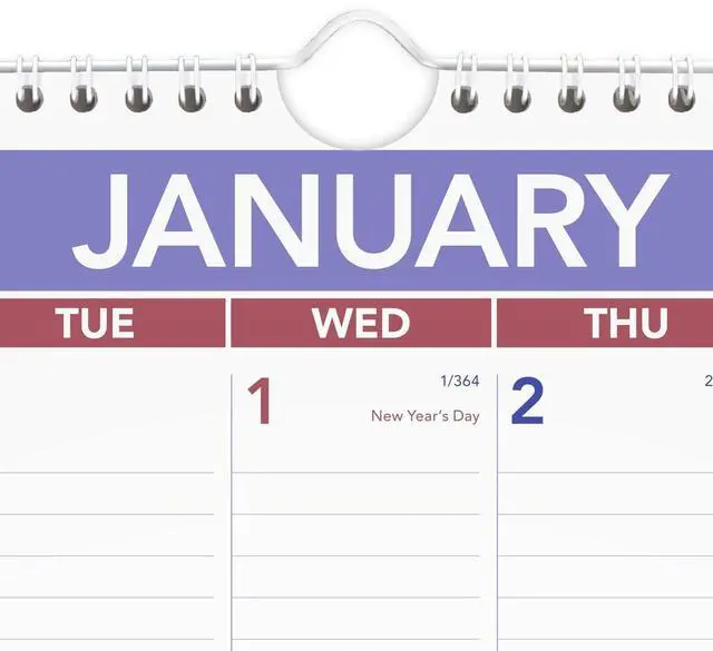 Alt view image 4 of 5 - At-A-Glance Erasable Wall Calendar 12 x 17 White 2026 PMLM0228