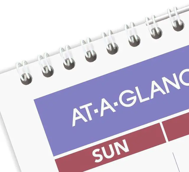 Alt view image 5 of 5 - At-A-Glance Erasable Wall Calendar 12 x 17 White 2026 PMLM0228