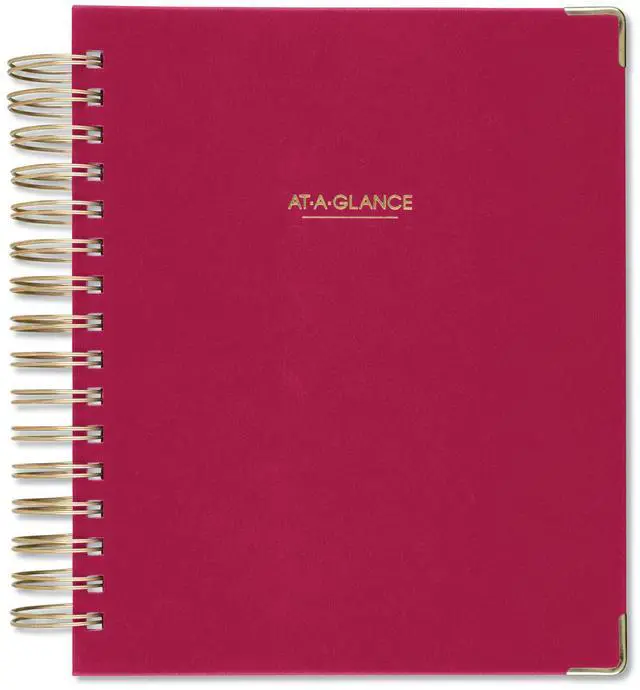 Main image of At-A-Glance Harmony Daily Hardcover Planner 8.75 x 7 Berry 2026 609980659