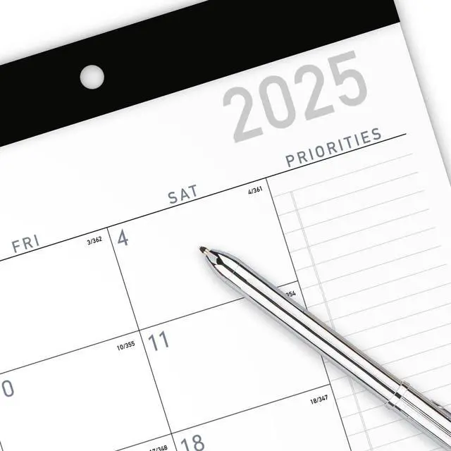 Alt view image 5 of 6 - AT-A-GLANCE® Contemporary 2026 Monthly Desk Pad Calendar, Compact, 18" x 11"