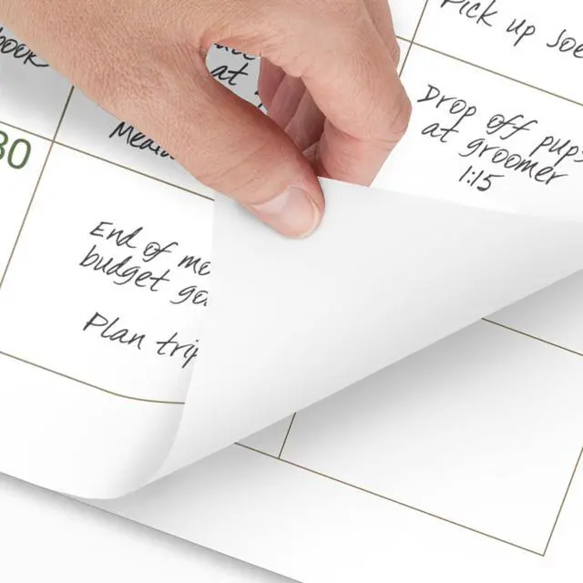 Alt view image 2 of 7 - At-A-Glance Two-Color Desk Pad 22x17 2026