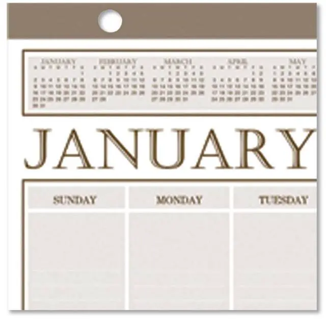 Alt view image 3 of 4 - House of Doolittle Recycled Large Print Monthly Wall Calendar 20 X 26 2026