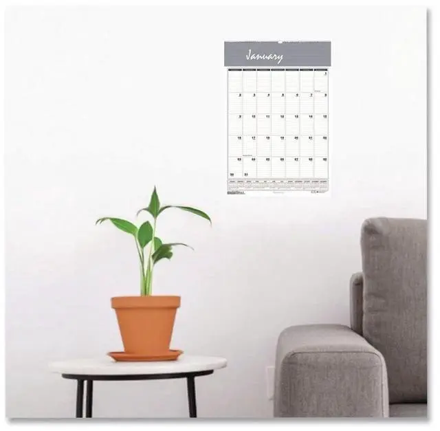 Alt view image 2 of 2 - House of Doolittle Bar Harbor Wirebound Monthly Wall Calendar 15.5x22 2026