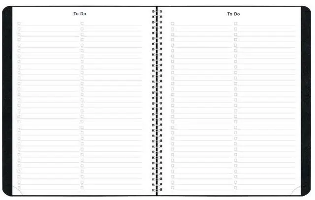 Alt view image 2 of 7 - Blueline Academic Monthly Planner 11 x 8.5 Black 2025 to 2026 CA701BLK