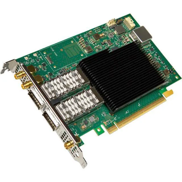 Alt view image 2 of 4 - Intel Quad Ports SFP28 25/10/1GbE Ethernet Network Adapter E810-XXVDA4T