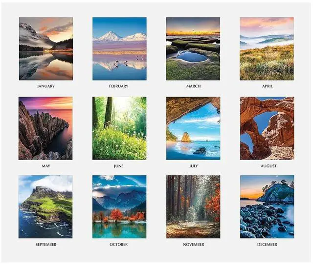 Alt view image 2 of 2 - House of Doolittle Earthscapes Scenic Desk Pad Calendar 22 x 17 2026 147