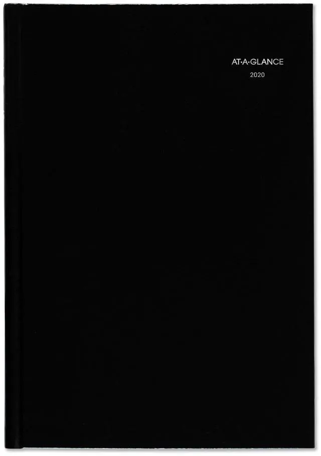 Main image of AT-A-GLANCE® DayMinder® 2026 Monthly Planner, Hardcover, Black, Large, 8" x 11 3/4"