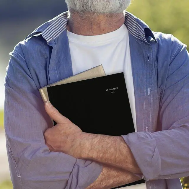 Alt view image 4 of 7 - AT-A-GLANCE® DayMinder® 2026 Monthly Planner, Hardcover, Black, Large, 8" x 11 3/4"