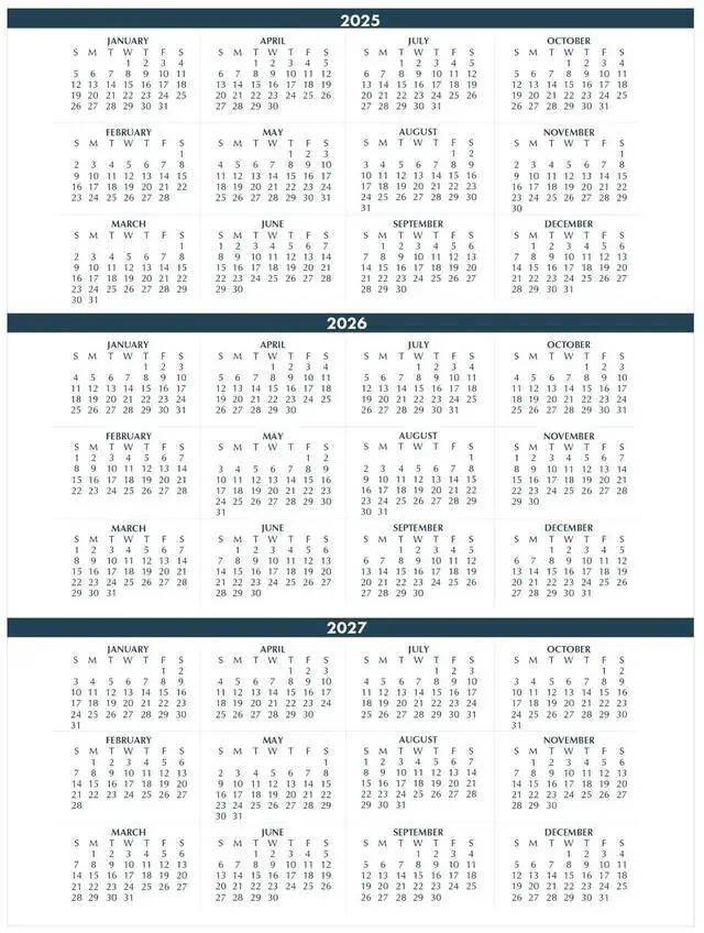 Alt view image 3 of 3 - House of Doolittle Executive Hardcover Four-Person Group Practice Appt. Book 11x8.5 Black 2026