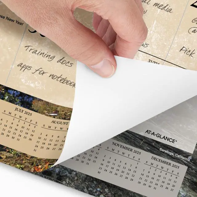 Alt view image 2 of 7 - AT-A-GLANCE® 2026 Scenic Monthly Wall Calendar, Large, 15 1/2" x 22 3/4"