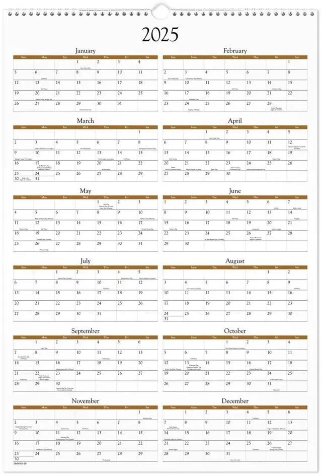 Alt view image 7 of 7 - AT-A-GLANCE® 2026 Scenic Monthly Wall Calendar, Large, 15 1/2" x 22 3/4"