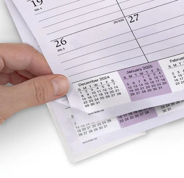 Alt view image 4 of 7 - AT-A-GLANCE® Beautiful Day 2026 Monthly Desk Pad Calendar, Standard, 21 3/4" x 17"