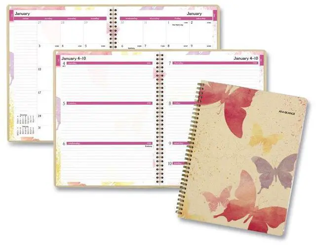 Main image of At-A-Glance Watercolors Weekly/Monthly Planner 11x8.5 Watercolors 2026