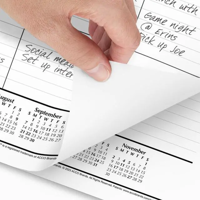 Alt view image 2 of 5 - AT-A-GLANCE® 2026 Monthly Desk Pad Calendar, Standard, 21 3/4" x 17"
