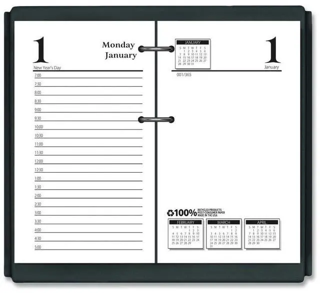 Alt view image 3 of 4 - House of Doolittle Economy Daily Desk Calendar Refill 3.5 x 6 2026 4717
