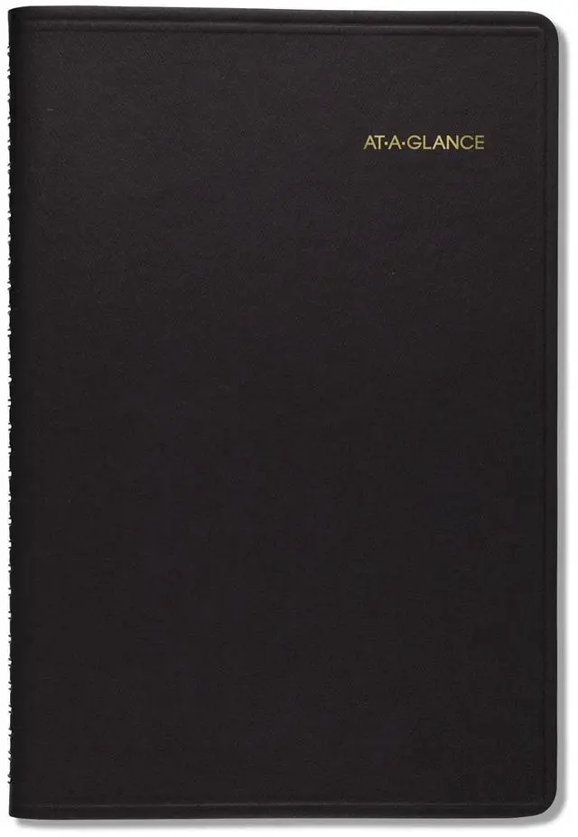 Main image of At-A-Glance Daily Appointment Book with 30-Minute Appointments 8x5 White 2026