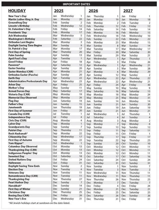 Alt view image 2 of 5 - House of Doolittle Weekly Planner with Black and White Photos 11x8.5 Black 2026