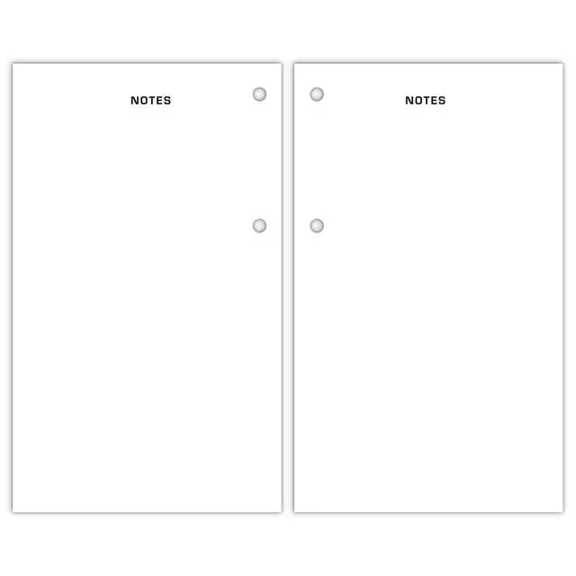 Alt view image 6 of 6 - At-A-Glance Two-Color Desk Calendar Refill 3 1/2 x 6 2026 E01750