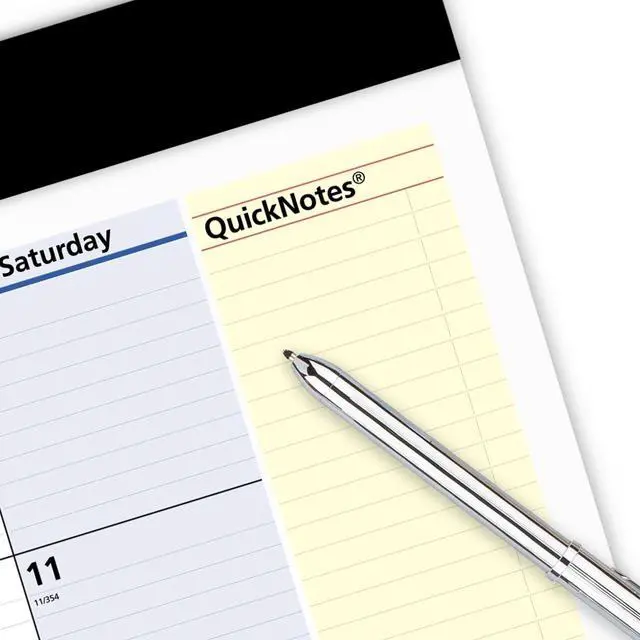 Alt view image 5 of 7 - AT-A-GLANCE® QuickNotes® 2026 Monthly Desk Pad Calendar, Standard, 21 3/4" x 17"
