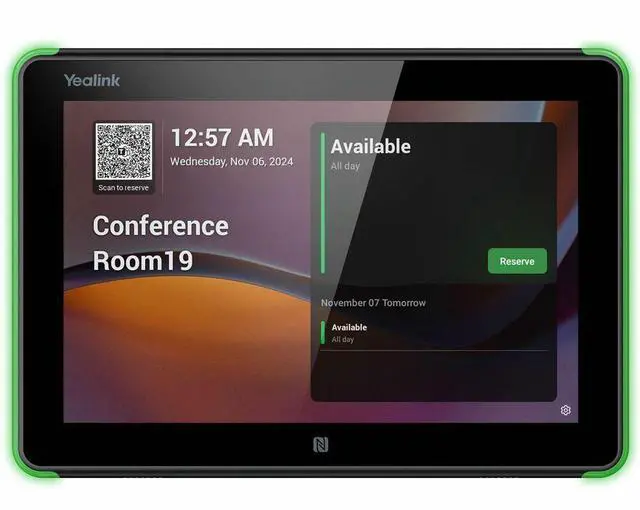 Main image of Yealink RoomPanel E2 Meeting Room Scheduler - 8" Display - Android 13 (1303172)