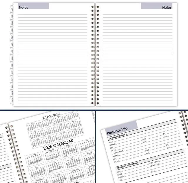 Alt view image 7 of 7 - AT-A-GLANCE® DayMinder® Executive 2026 Weekly Monthly Refill for G545, Medium, 7" x 8 3/4"