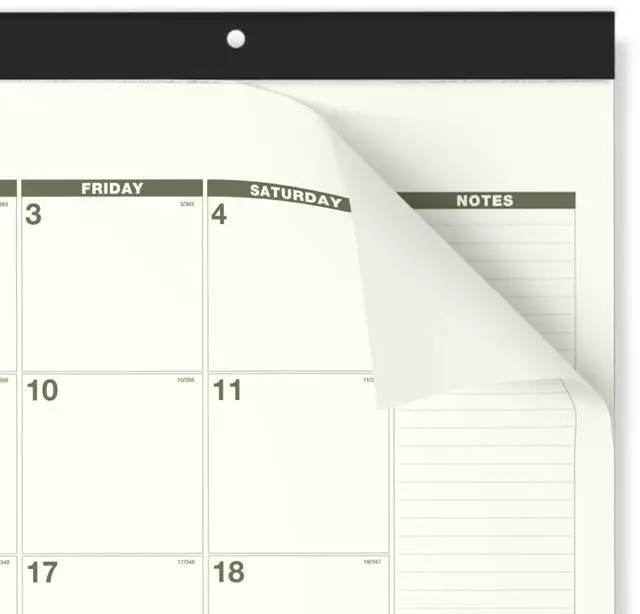 Alt view image 5 of 7 - AT-A-GLANCE® 2026 Recycled Monthly Desk Pad Calendar, Standard, 22" x 17"