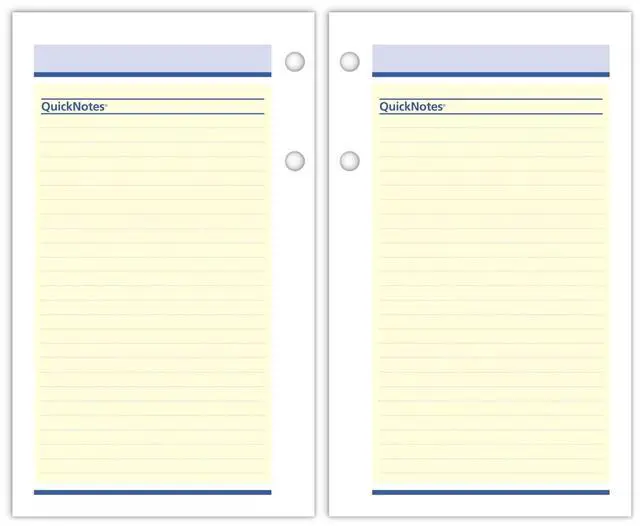 Alt view image 6 of 6 - At-A-Glance QuickNotes Desk Calendar Refill 3.5 x 6 2026 E51750