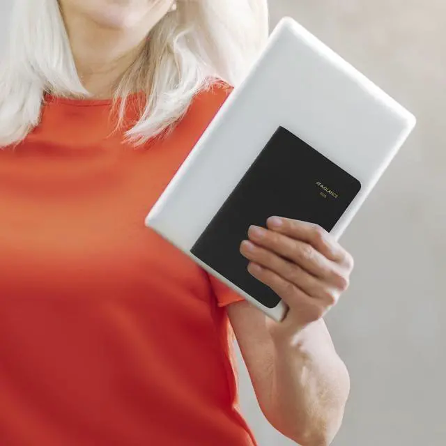 Alt view image 4 of 7 - At-A-Glance Daily Appointment Book with 30-Minute Appointments 8x5 White 2026