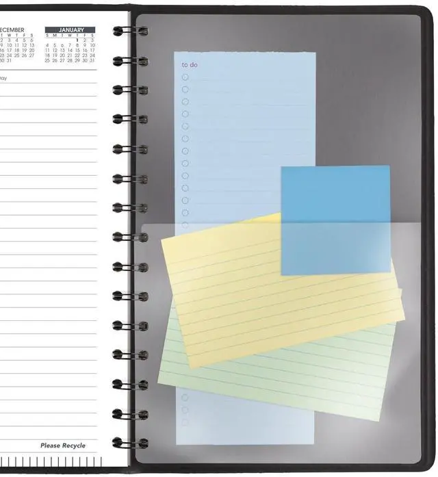 Alt view image 7 of 7 - At-A-Glance Daily Appointment Book with 30-Minute Appointments 8x5 White 2026
