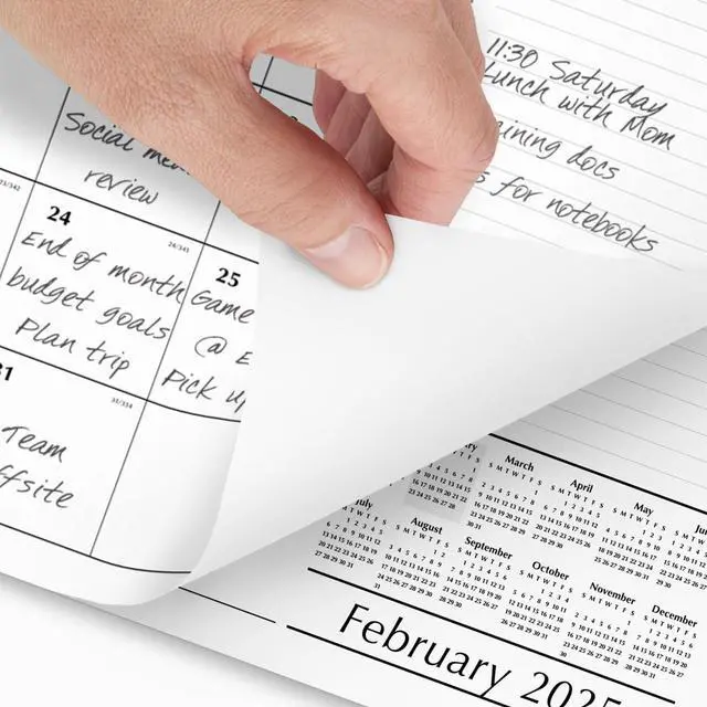 Alt view image 2 of 7 - AT-A-GLANCE® 2026 Monthly Desk Pad Calendar, Compact, 17 3/4" x 11"