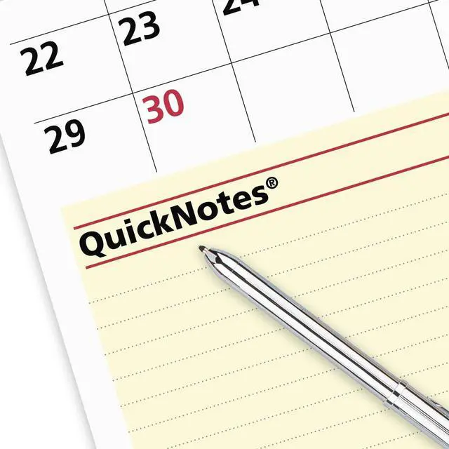 Alt view image 4 of 5 - At-A-Glance QuickNotes Mini Erasable Wall Planner 16x12 2026 PM550B28