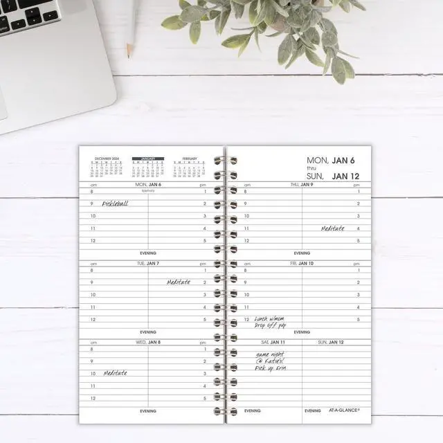 Alt view image 5 of 6 - At-A-Glance Weekly Appointment Book Refill 6 1/4 x 3 1/4 2026 7090410