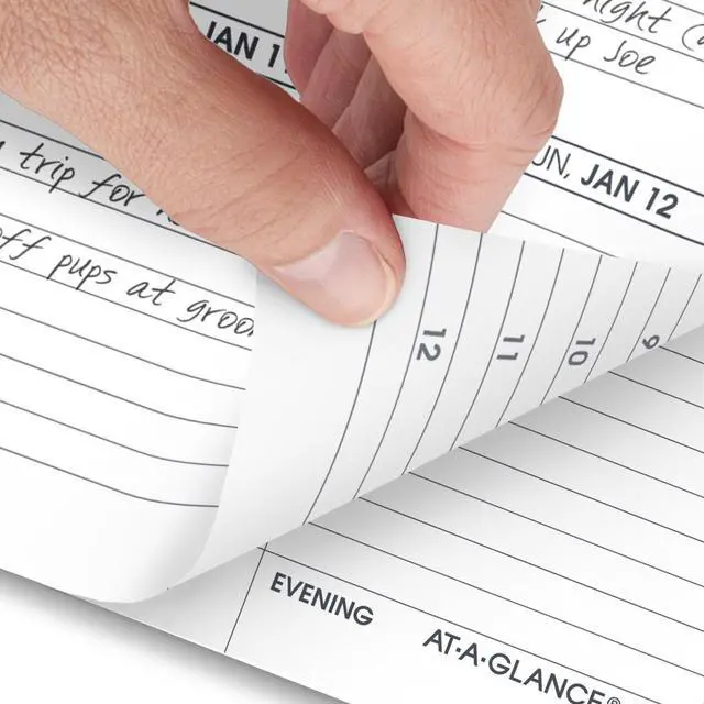 Alt view image 6 of 6 - At-A-Glance Weekly Appointment Book Refill 6 1/4 x 3 1/4 2026 7090410