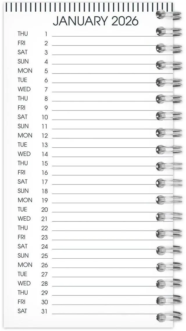 Alt view image 4 of 6 - At-A-Glance Weekly Appointment Book Refill 6 1/4 x 3 1/4 2026 7090410