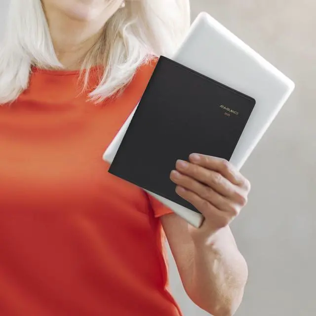 Alt view image 4 of 7 - AT-A-GLANCE® 2026 Monthly Planner, Black, Medium, 7" x 8 3/4"