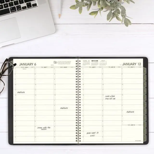 Alt view image 2 of 7 - AT-A-GLANCE® Recycled Weekly Monthly Appointment Books, 70950G0526