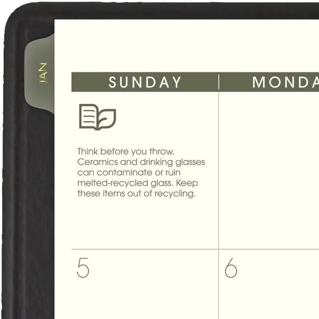 Alt view image 5 of 7 - AT-A-GLANCE® Recycled Weekly Monthly Appointment Books, 70950G0526