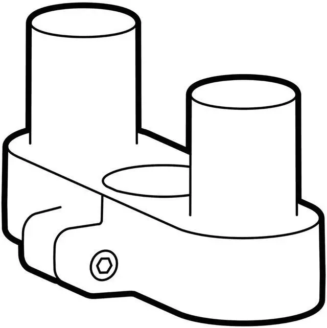 Main image of Ergotron Mounting Collar for Display Screen Mounting Arm Dark Gray