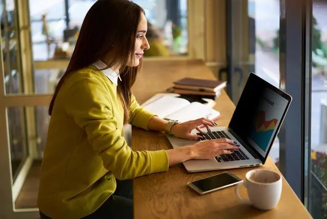 Alt view image 2 of 8 - 3M Bright Privacy Filter for Microsoft Surface Studio Laptop 2 14.4" BPNMS003