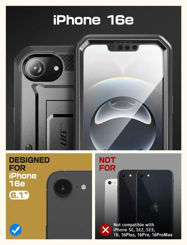 Alt view image 2 of 7 - SUP-IPHONE2025-16E-UBPRO-SP-BLACK