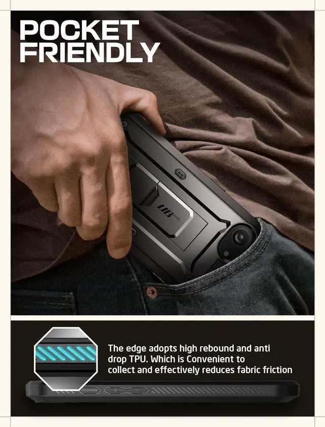 Alt view image 7 of 7 - SUP-IPHONE2025-16E-UBPRO-SP-BLACK