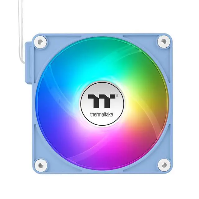 Alt view image 3 of 13 - Thermaltake CT120 EX Reverse ARGB Sync PC Cooling Fan Hydrangea Blue, 3 Pack