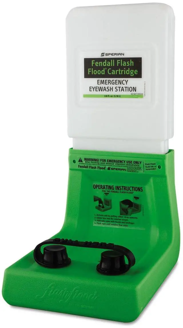 Alt view image 2 of 8 - Flash Flood Emergency Eyewash Station, 1 Gal