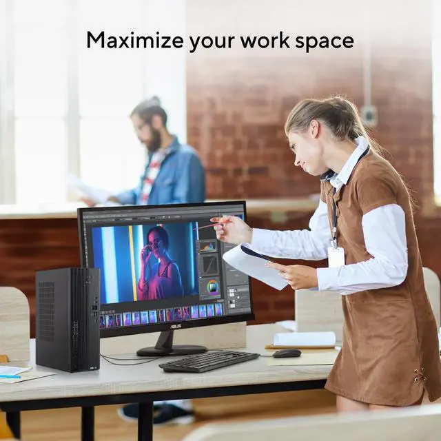 Alt view image 6 of 7 - ASUS Desktop Black I5-14500 16GB 512GB M.2 2280 PCIE G4 SSD WIN11 PRO