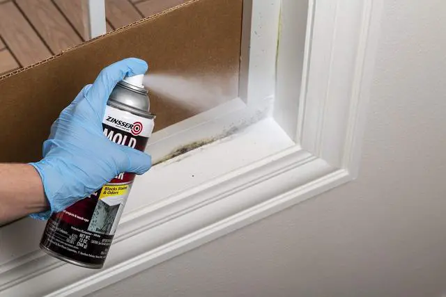Alt view image 4 of 5 - Mold Blocking Primer Spray Interior/Exterior Flat White 13 oz Aerosol Can 6/Carton 287512