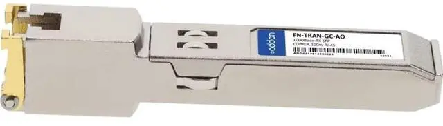 Alt view image 2 of 14 - AddOn Fortinet FN-TRAN-GC 10/100/1000Base-TX SFP Transceiver