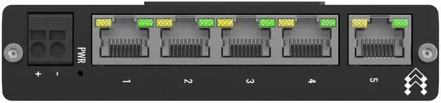 Alt view image 5 of 5 - Teltonika TSW010 Din Rail Switch, Plug & Play